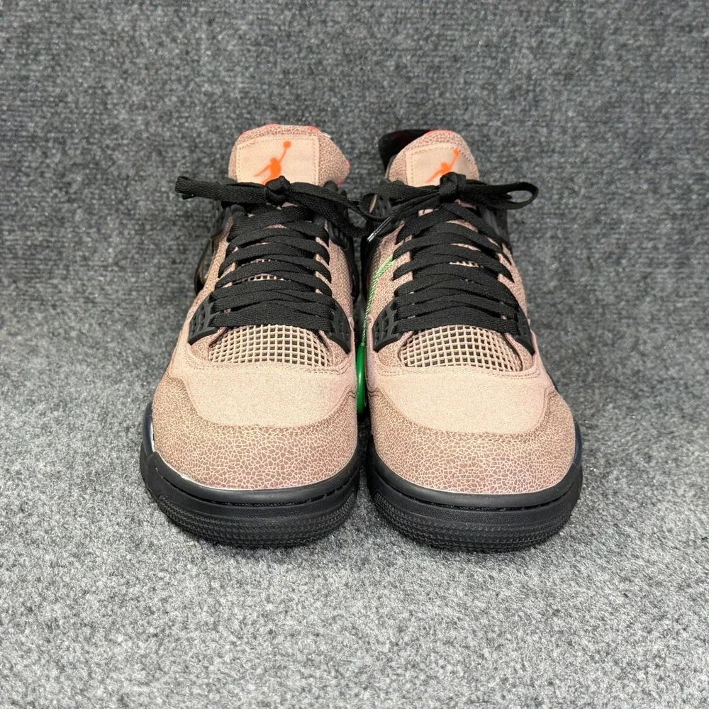Jordan 4 Retro Athletic Shoes Men's 10 Taupe Haze Basketball Sneakers